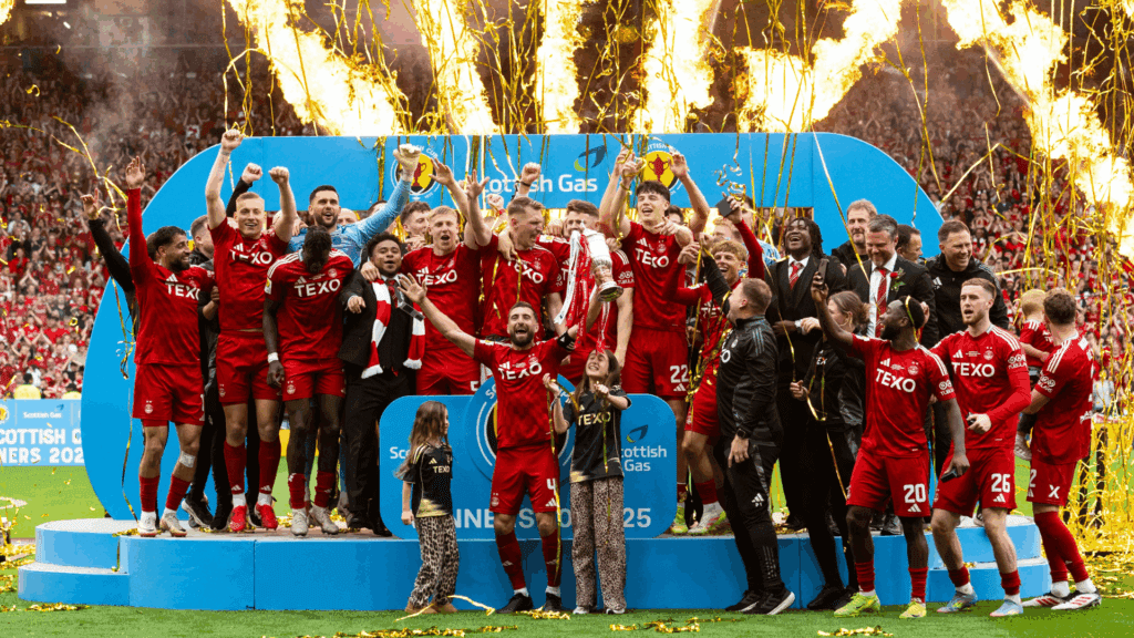 Aberdeen foi campeão da Copa da Escócia em cima do Celtic