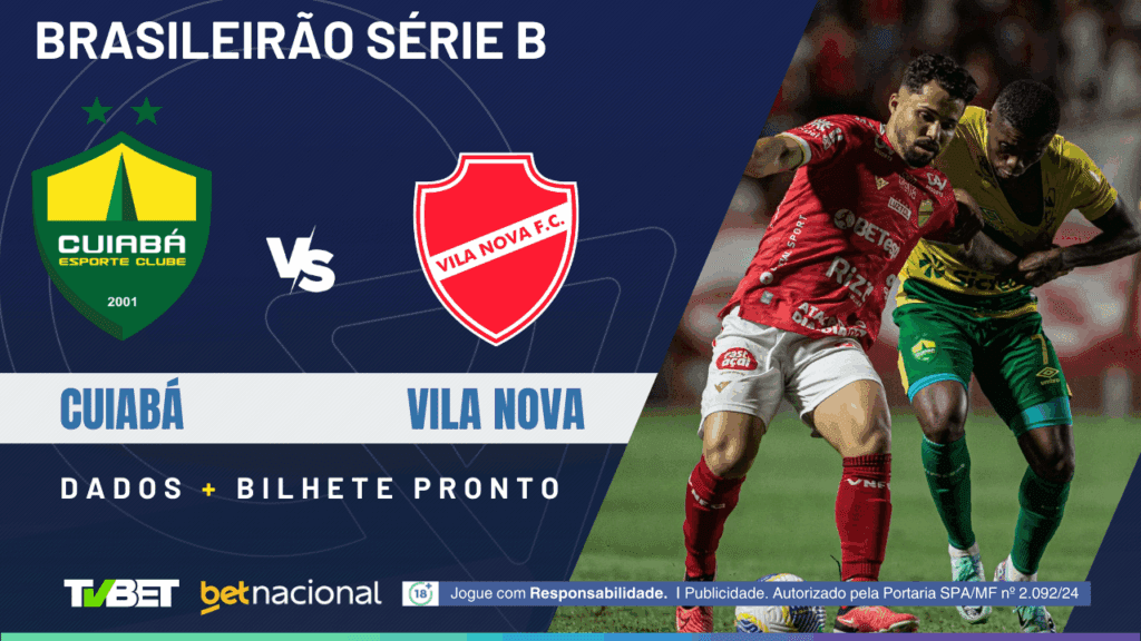 Cuiabá x Vila Nova (Série B),