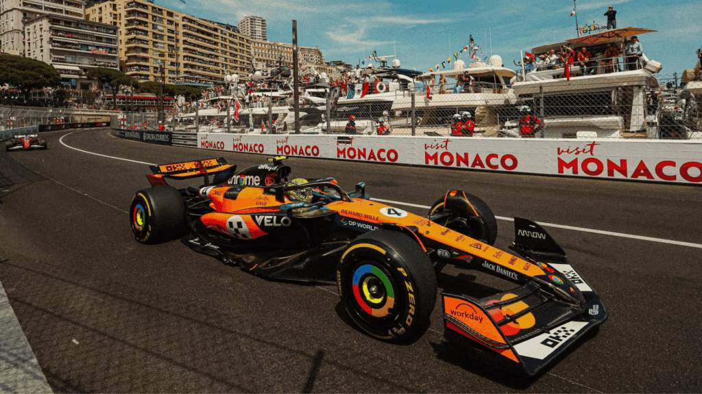 Lando Norris, da McLaren, venceu o GP de Mônaco