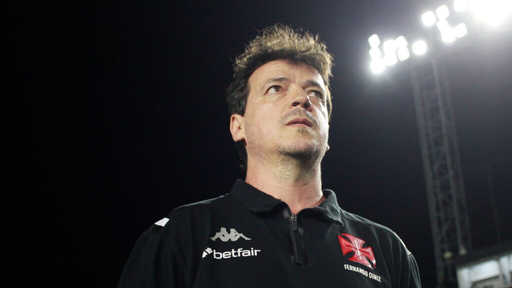 Fernando Diniz, técnico do Vasco. Foto: Matheus Lima/Vasco
