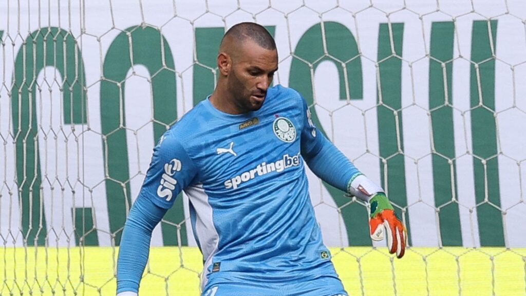 Weverton em Palmeiras x Flamengo.
