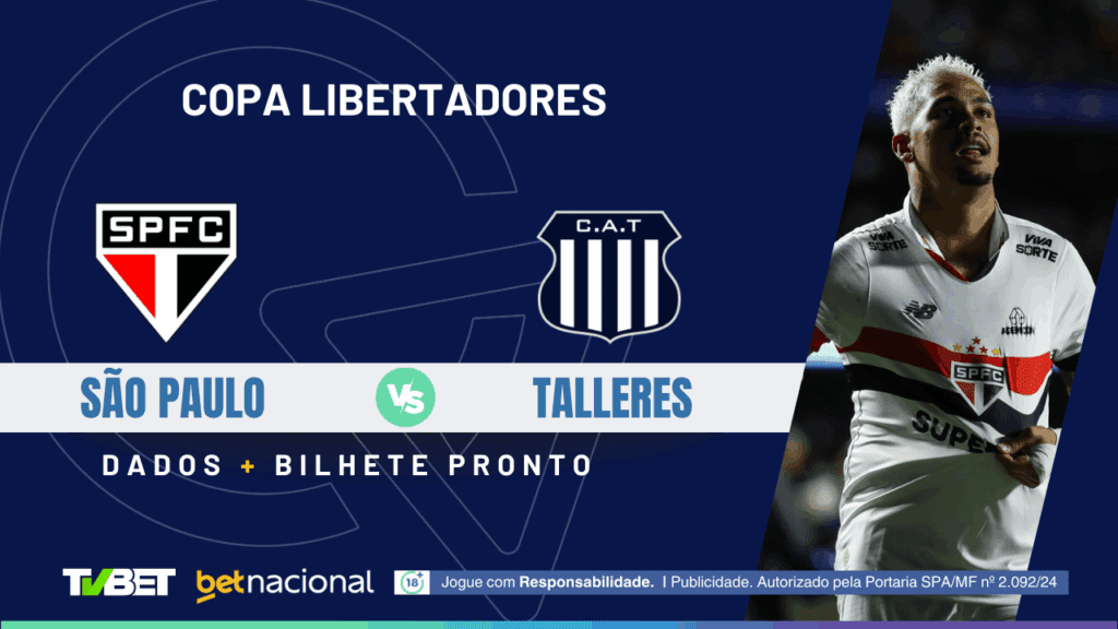 São Paulo x Talleres - Liberta 2025