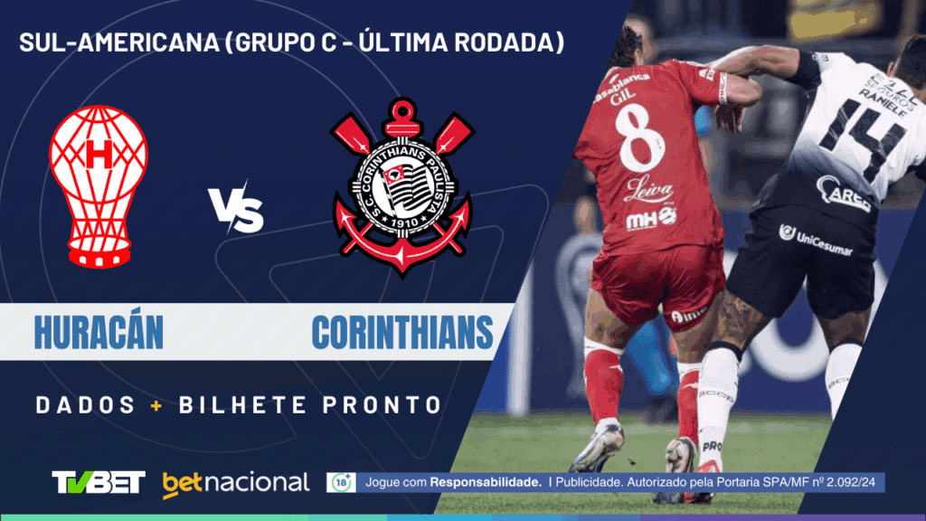 Huracán x Corinthians (Sula).