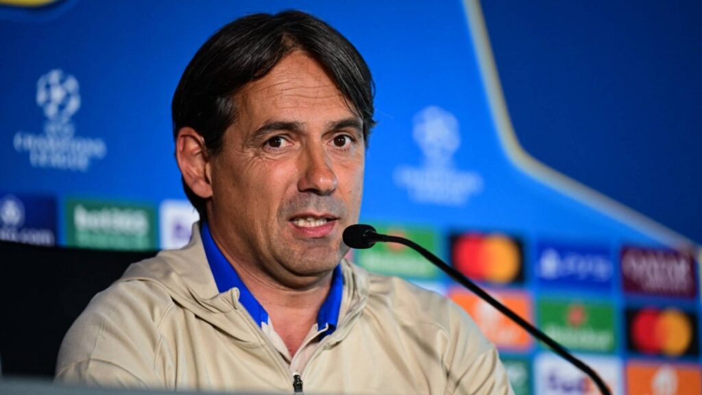 Inzaghi vive a expectativa da final da Champions com a Inter de Milão. Foto: Piero CRUCIATTI / AFP