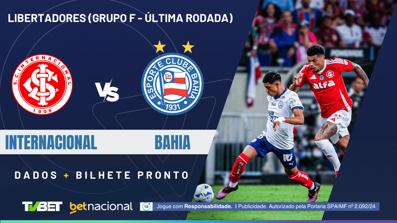 Internacional x Bahia: tempo real, onde assistir, horário, escalações e ...