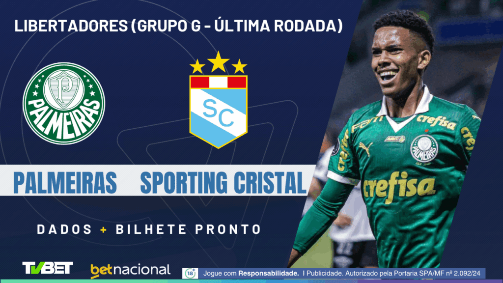 Palmeiras x Sporting Cristal (Libertadores).