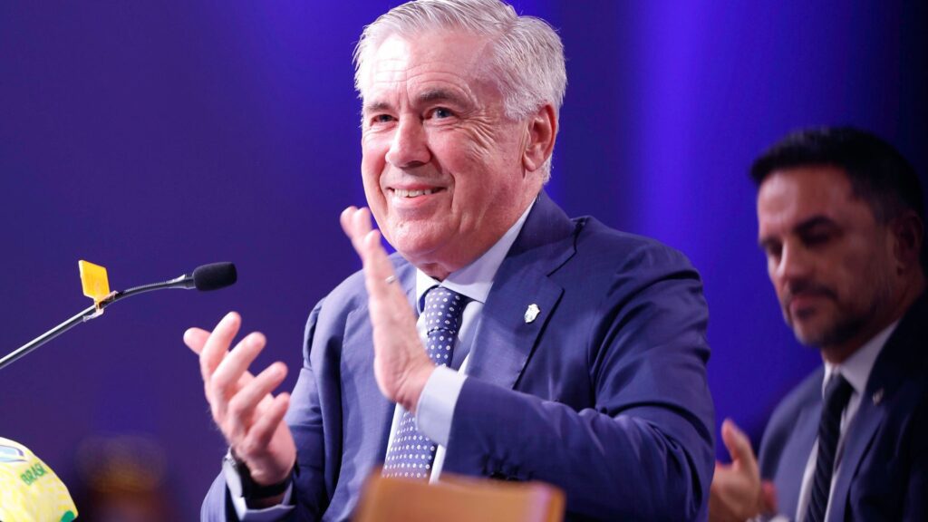 Carlo Ancelotti, treinador da Seleção Brasileira (Foto: Rafael Ribeiro/CBF)