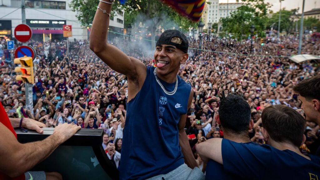 Lamine Yamal, atacante do Barcelona (Foto: Reprodução)