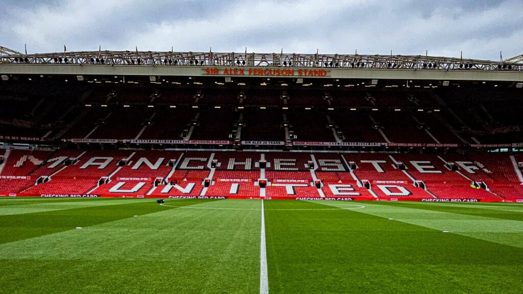 Estádio Old Trafford, do Manchester United.