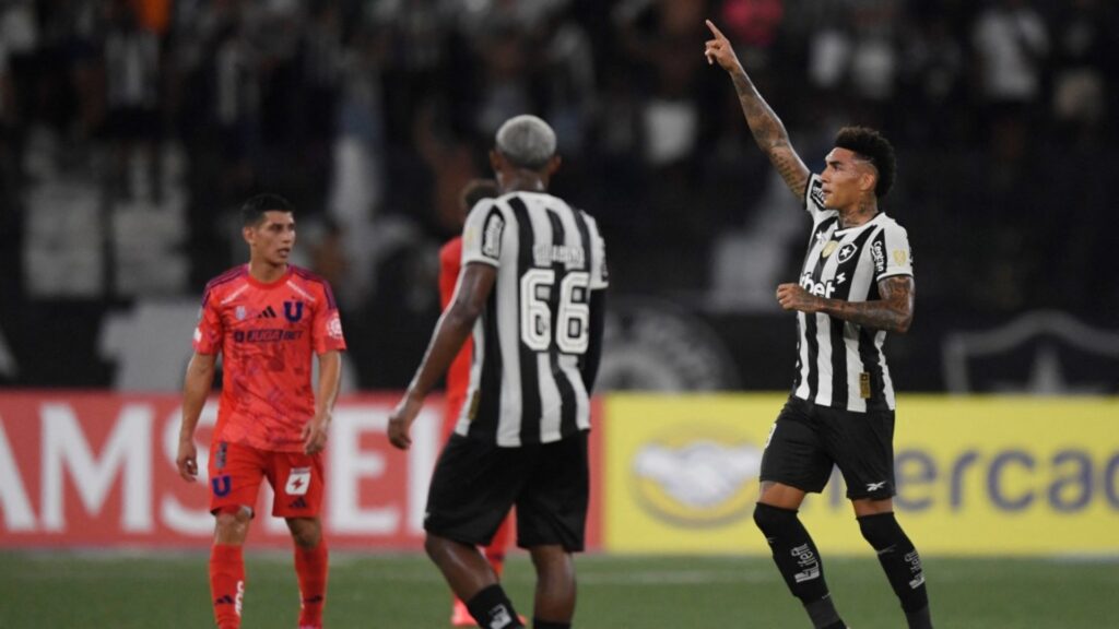 Com gol de Igor Jesus o Botafogo confirmou a classificação para as oitavas. Foto: Daniel RAMALHO / AFP