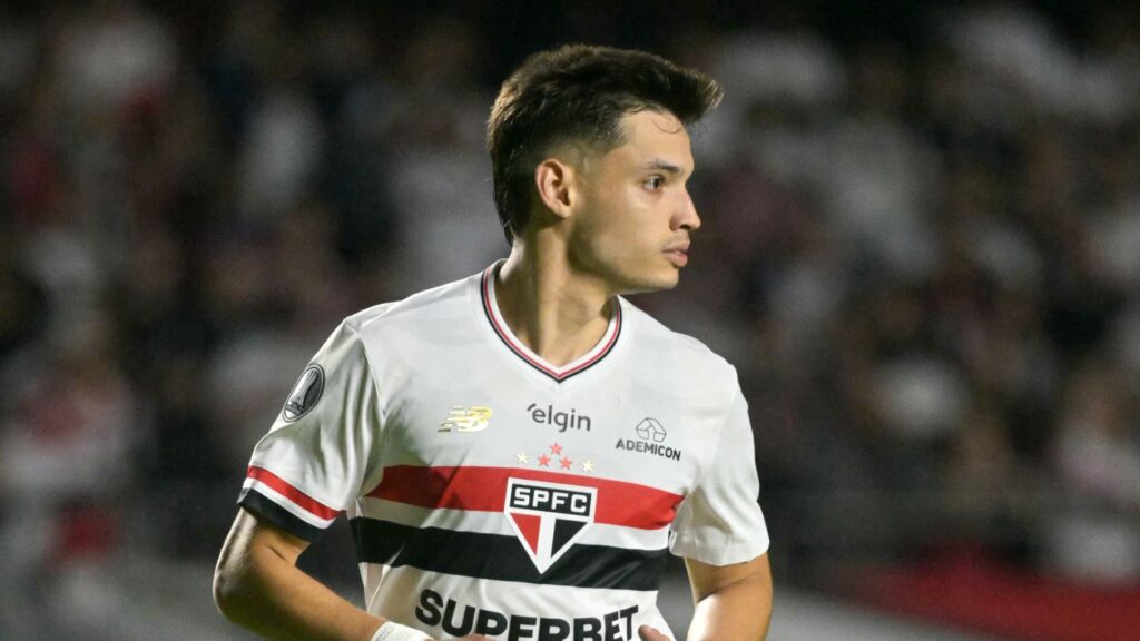 Bobadilla em campo pelo São Paulo. Foto: Nelson Almeida/AFP
