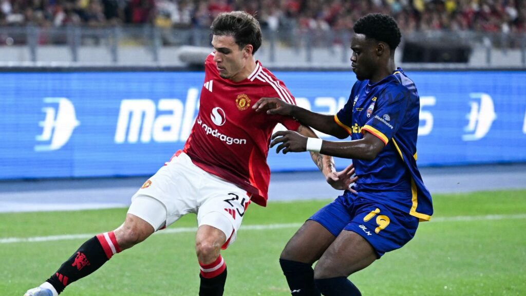 Manchester United perdeu amistoso