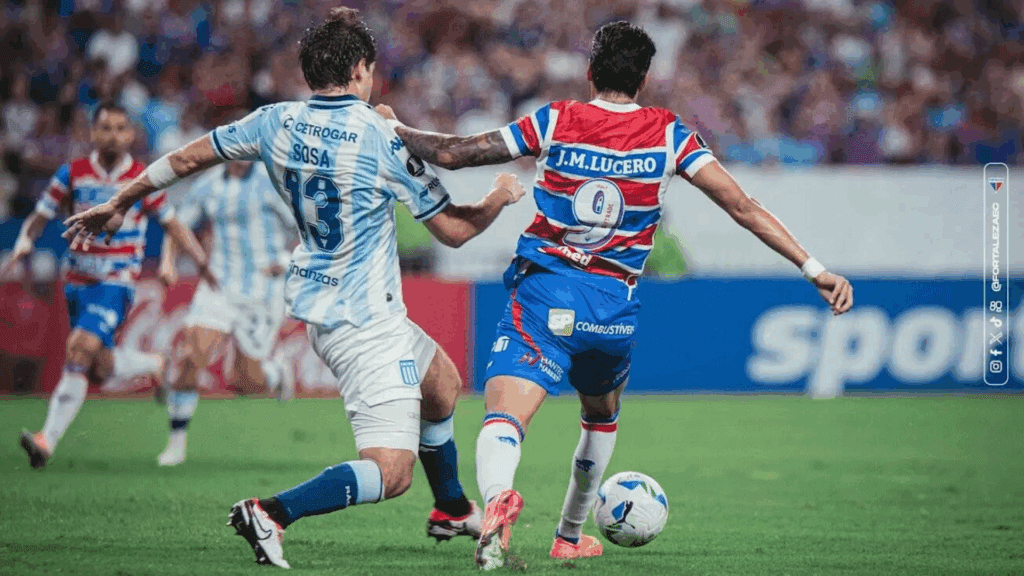 Fortaleza perdeu para o Racing na primeira partida da Libertadores 2025'