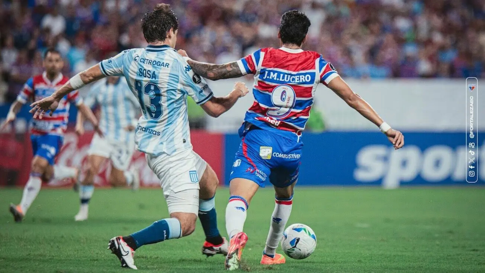 Fortaleza perdeu para o Racing na primeira partida da Libertadores 2025'