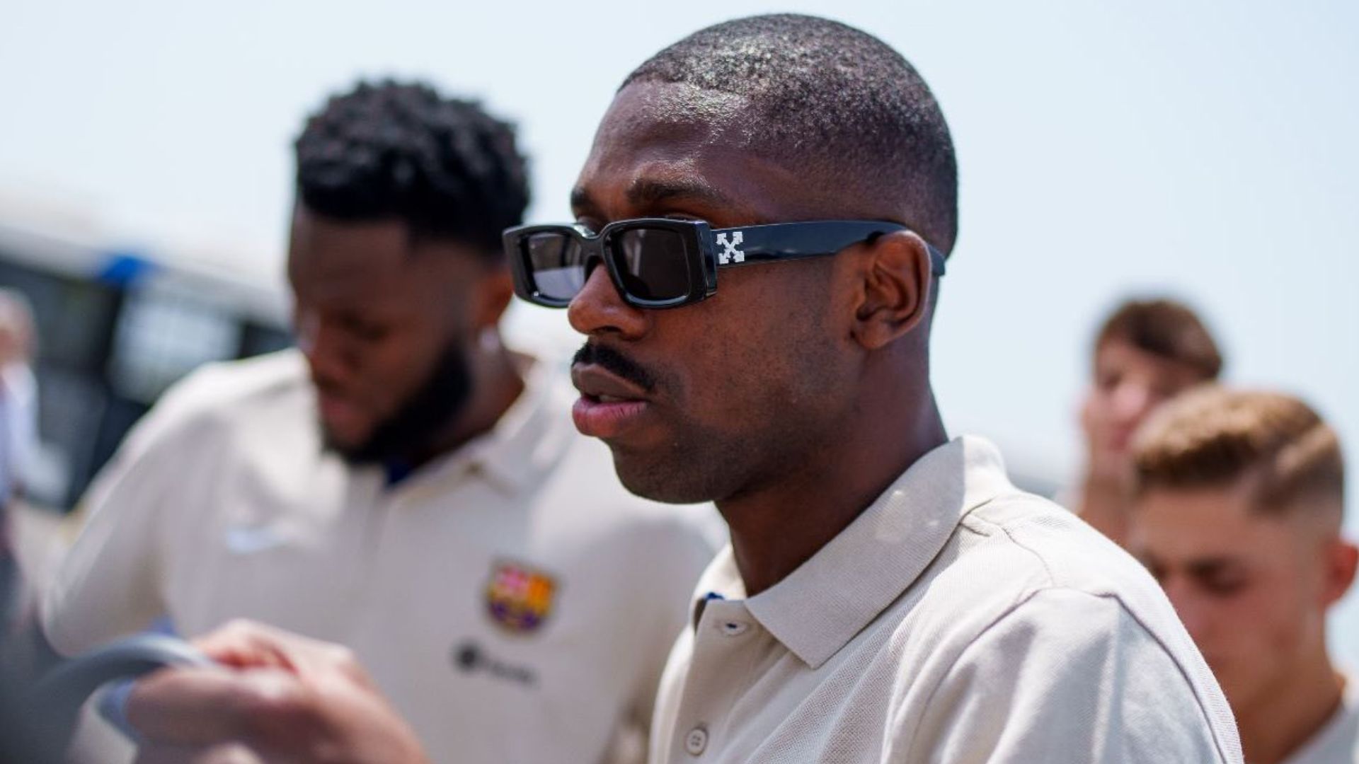 Dembélé durante passagem no Barcelona (Foto: Reprodução)