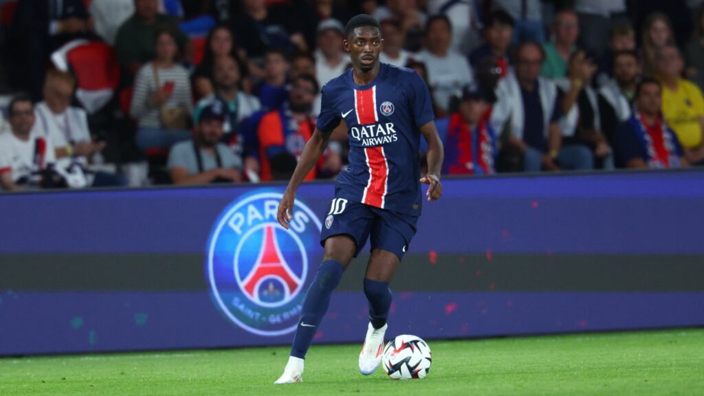Ousmane Dembélé, atacante do PSG (Foto: Reprodução)