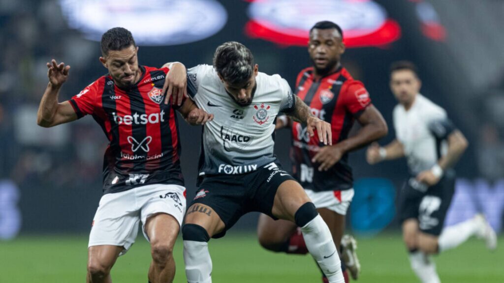 Corinthians e Vitória buscam recuperação após eliminação na Sul-Americana. Foto: Rodrigo Coca/Corinthians