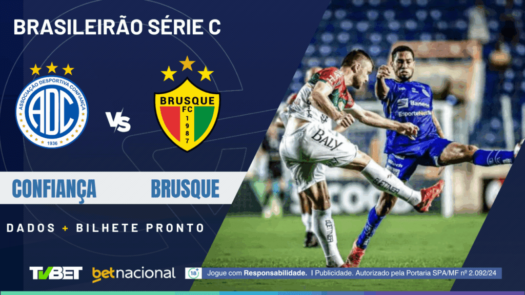 Confiança x Brusque (Série C).