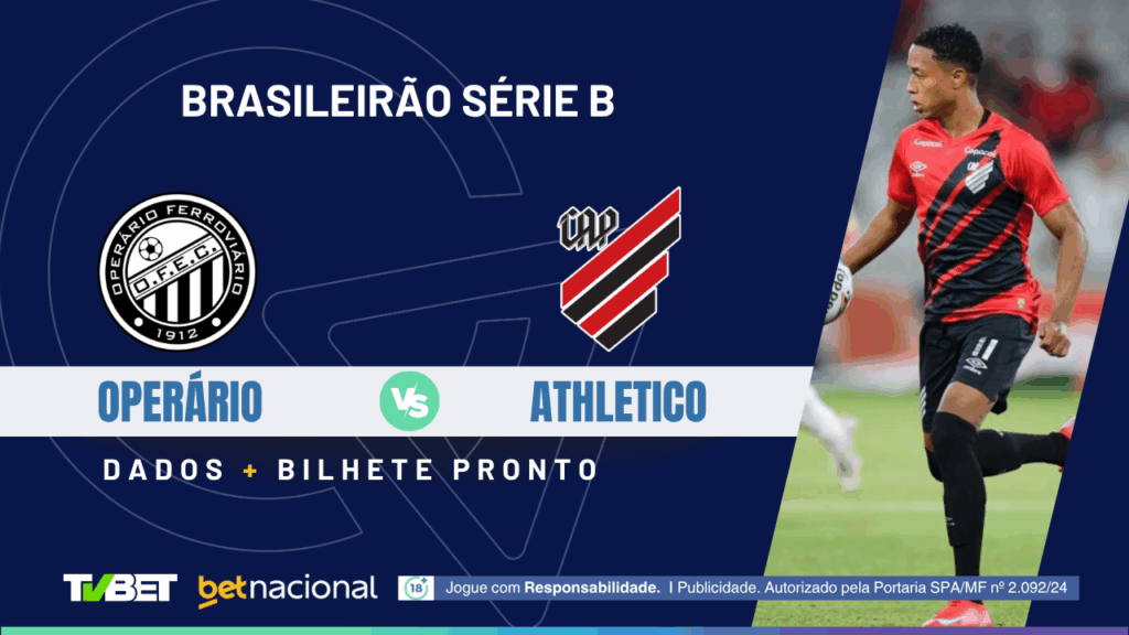 Operário x Athletico - Série B 2025