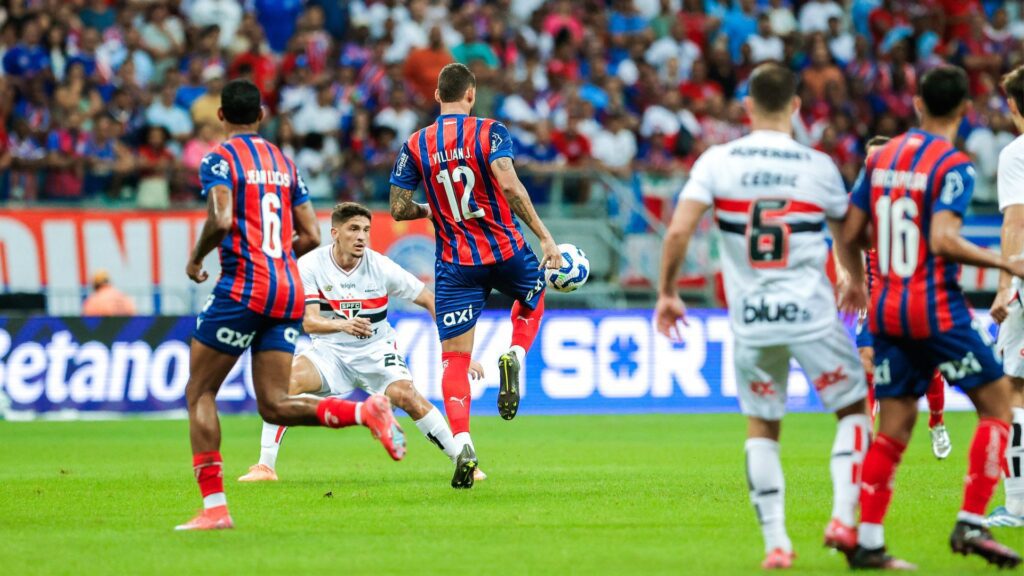 Bahia venceu o São Paulo pelo Campeonato Brasileiro (Foto: Rafael Rodrigues/ECB)