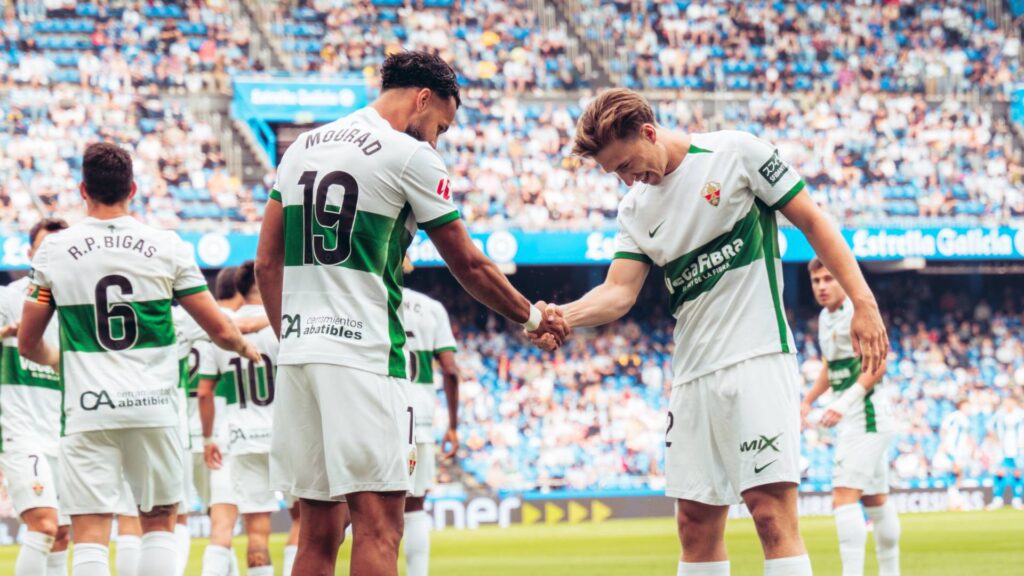 Depois de 4 temporadas o Elche volta a primeira divisão. Foto: Reprodução/X