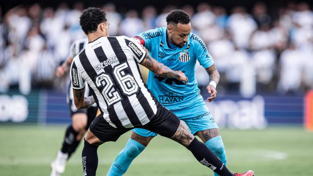 Mesmo pedindo desculpa Neymar criticou a arbitragem. Foto: Reprodução/X