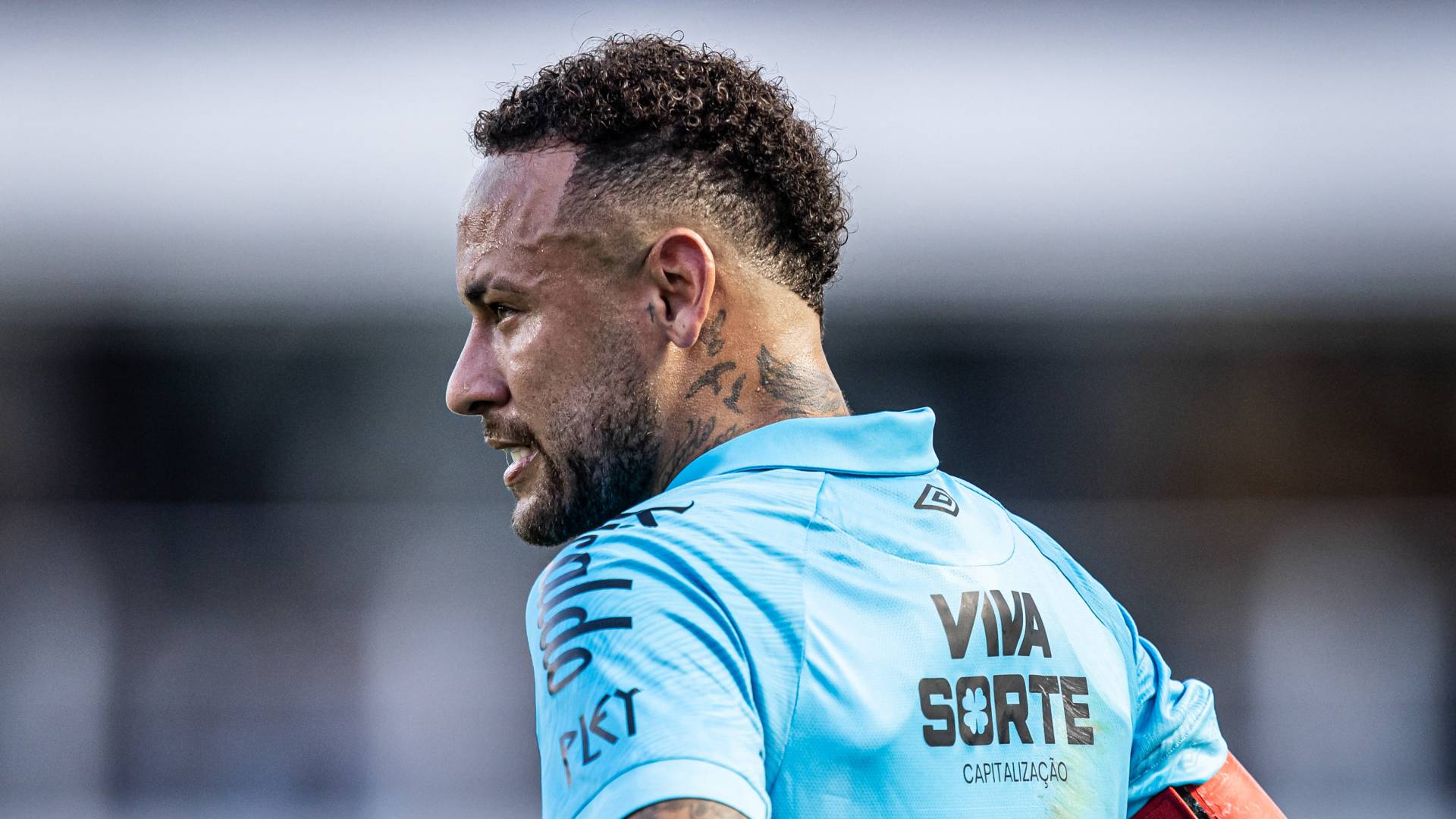 Neymar pode se despedir de forma melancólica. Fotos: Raul Baretta/ Santos FC.