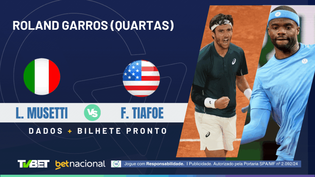 Musetti x Tiafoe - RG 2025