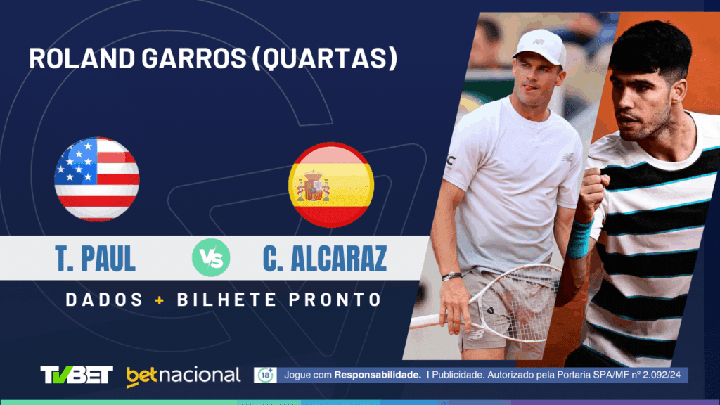 Paul x Alcaraz - RG 2025