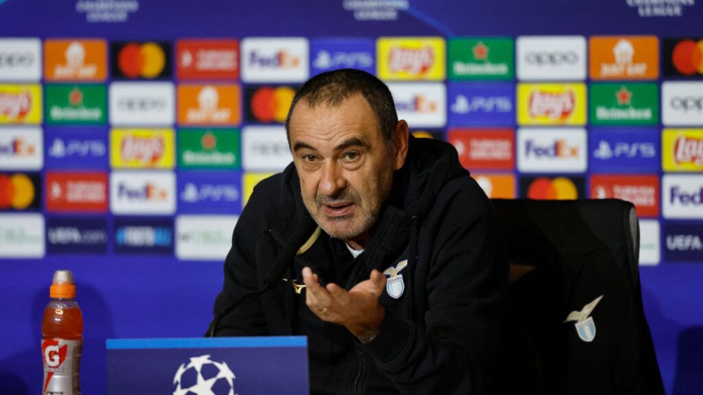 Maurizio Sarri, novo técnico da Lazio.