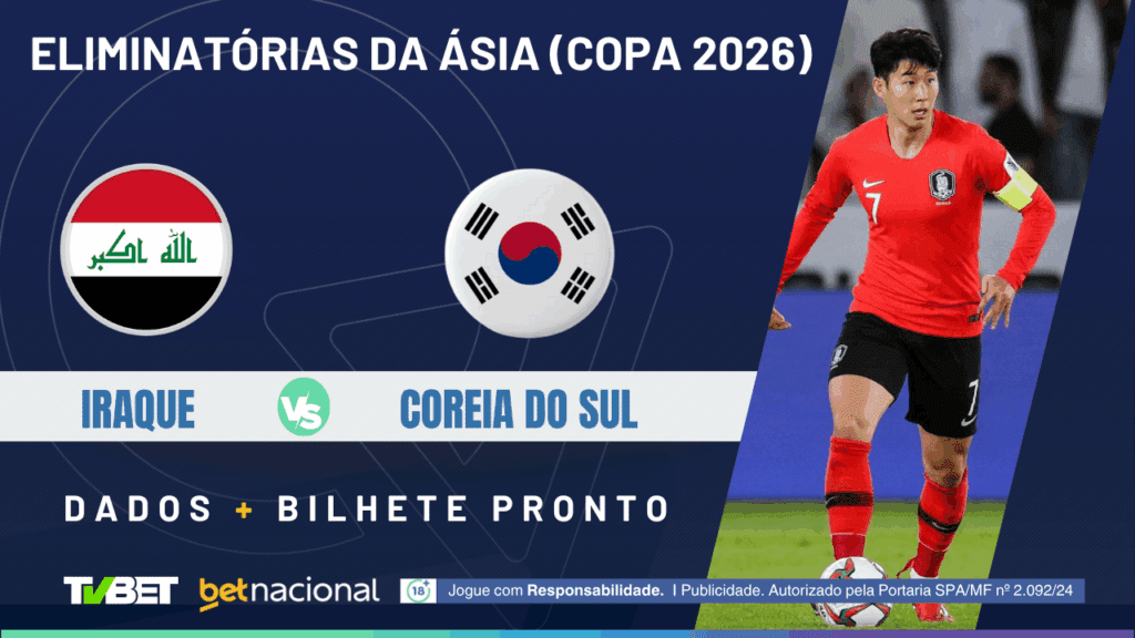 Iraque x Coreia do Sul (Elim. Ásia).