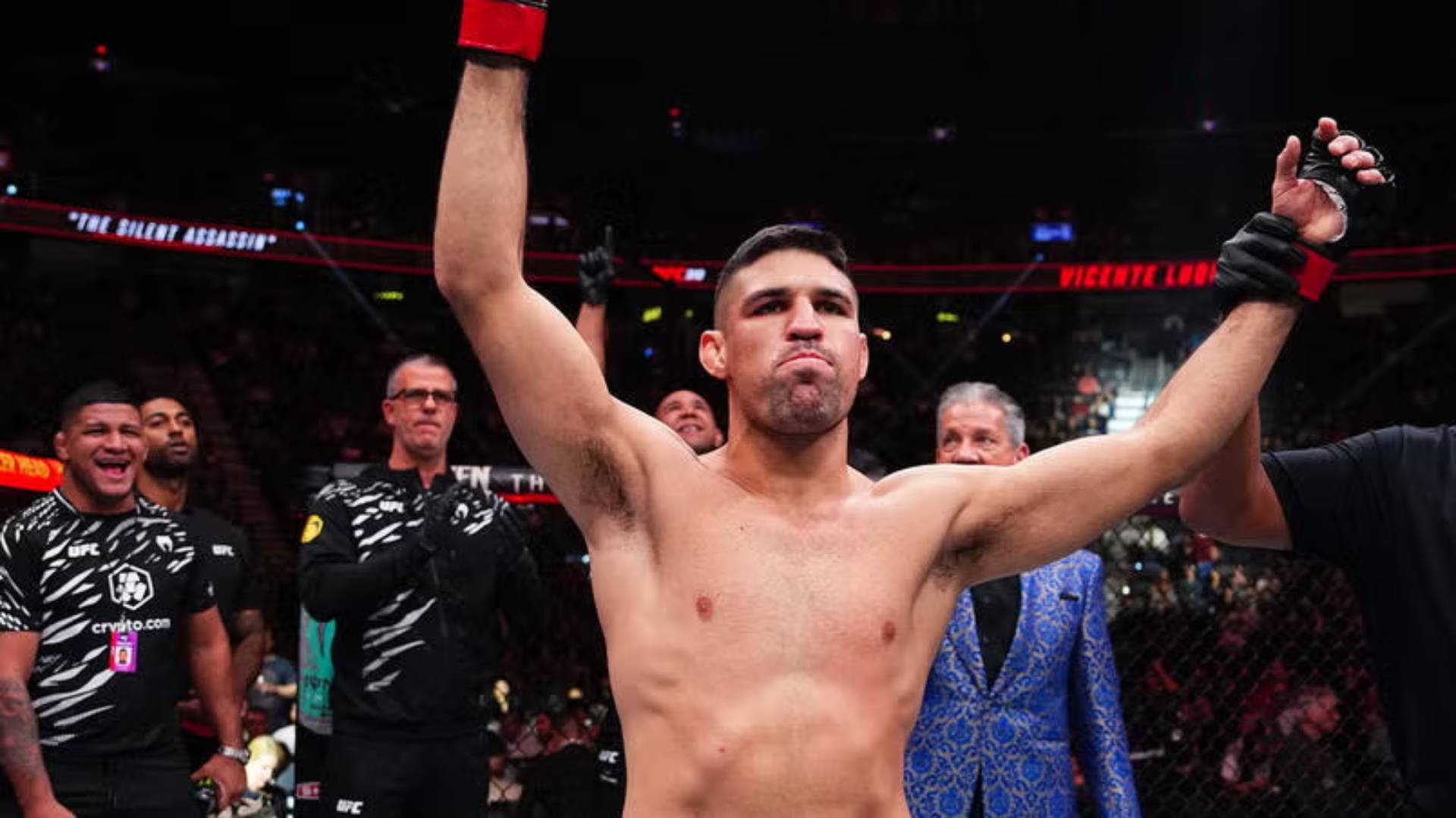 Vicente Luque tenta manter série positiva no UFC 316. Foto por Jeff Bottari/Zuffa LLC