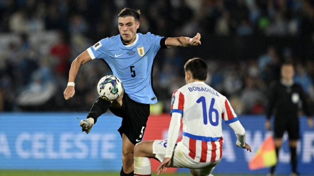 Paraguai e Uruguai jogam nesta quinta-feira (05). Foto: Eitan ABRAMOVICH / AFP