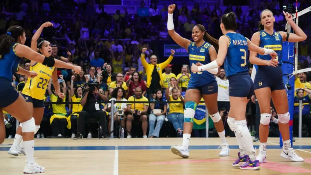 Brasil venceu a República Tcheca em estreia na Liga das Nações (Foto: Reprodução)