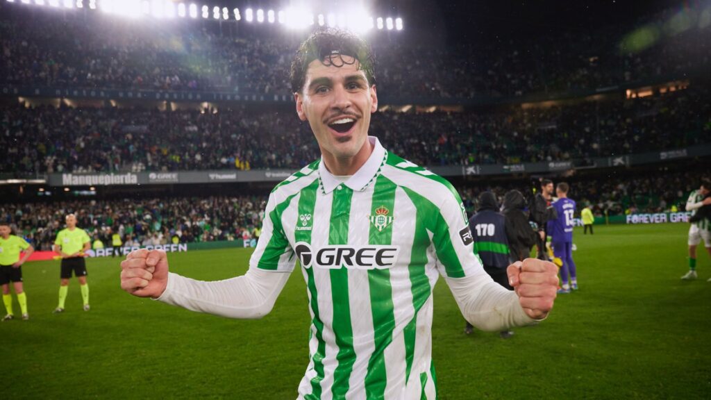 Johnny após partida do Betis