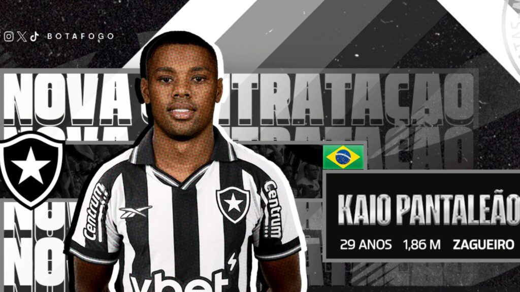 Kaio Pantaleão é o novo reforço do Botafogo