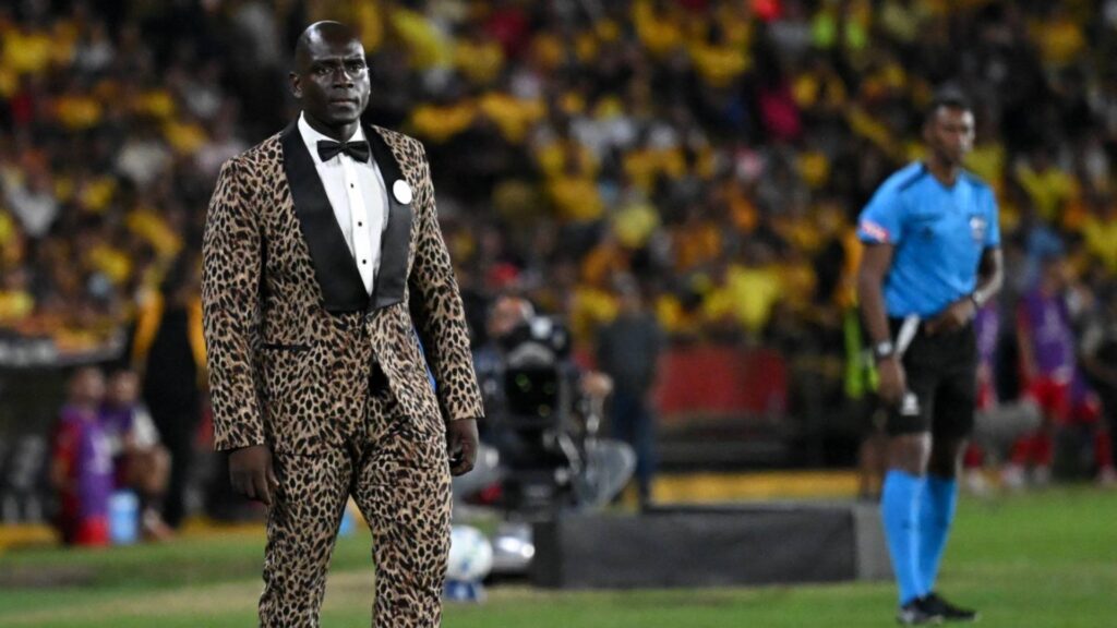 Castillo tem chamado atenção por conta do estilo nos jogos da Libertadores. Foto: MARCOS PIN / AFP