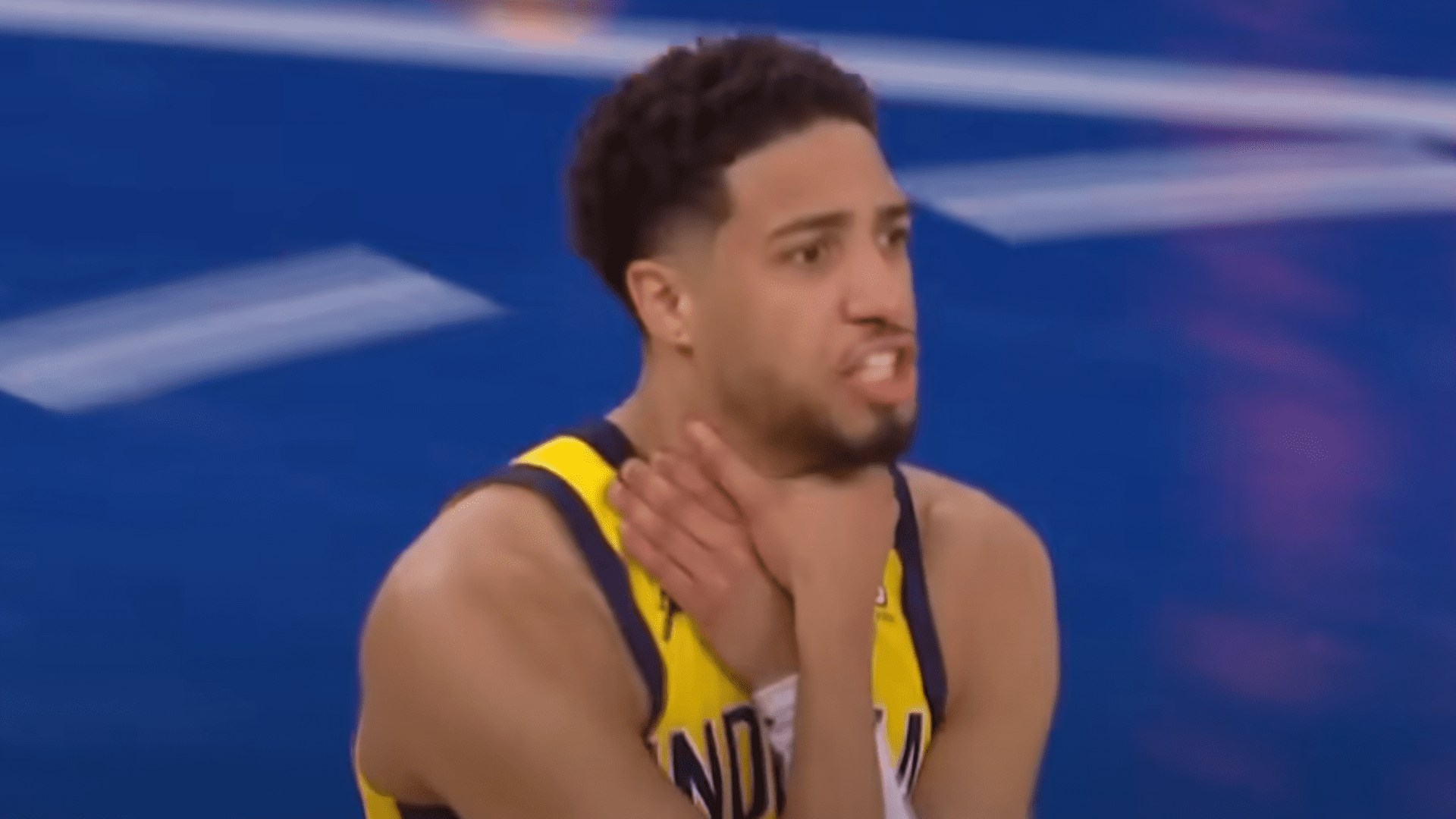 Tyrese Haliburton relembrou icônica comemoração de Reggie Miller em vitória diante dos Knicks