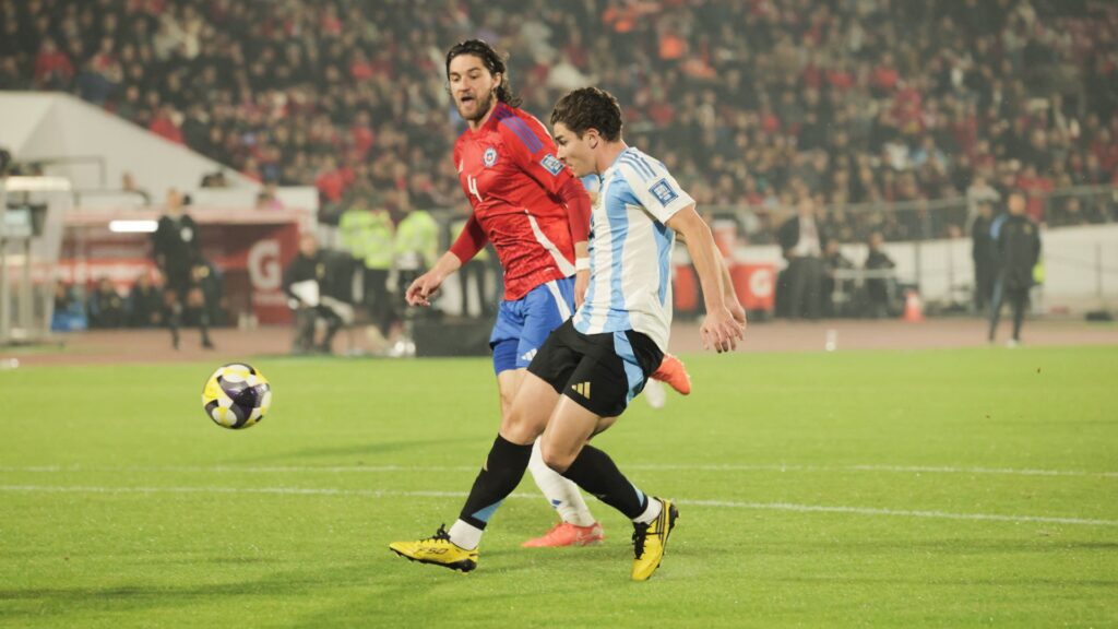 Julián Álvarez fez o gol da vitória da Argentina.