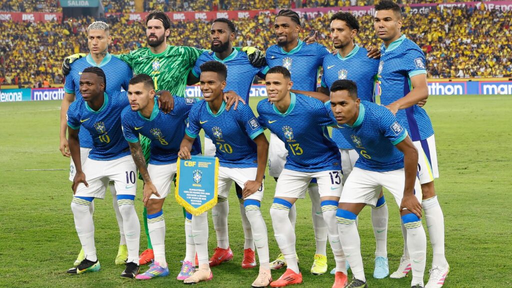 Titulares da Seleção na estreia de Ancelotti