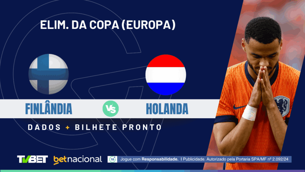 Finlândia x Holanda - Elim. Europa