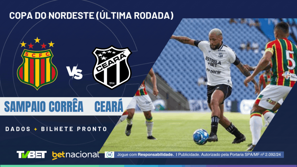 Sampaio x Ceará (Copa NE).