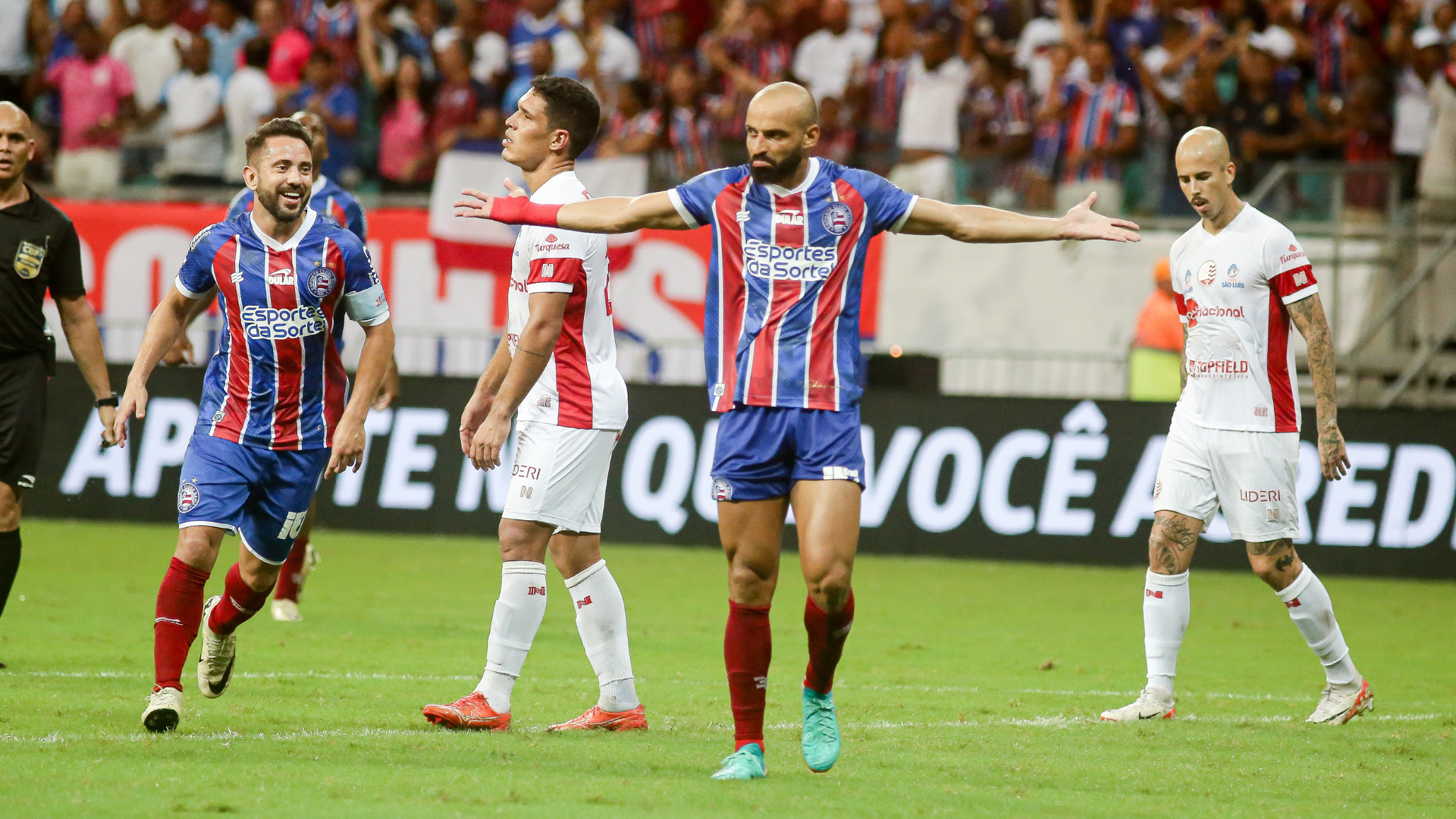 Bahia venceu o Náutico por 3 x 0 em último jogo pela Copa do Nordeste na Arena Fonte Nova