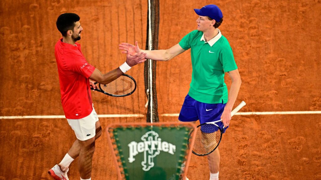 Sinner venceu Djokovic e avançou à final de Roland Garros (Foto: Julien de Rosa/AFP)