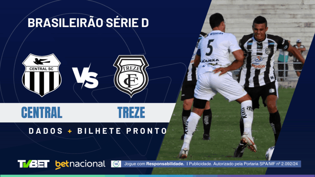 Central x Treze - Série D 2025