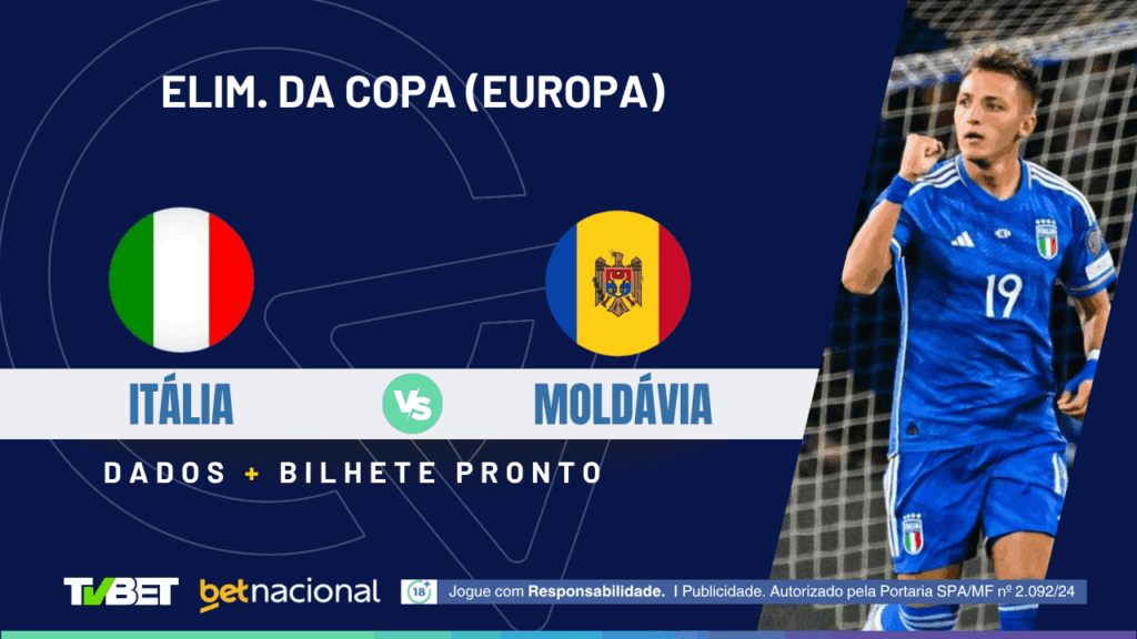 Itália x Moldávia - Elim. Europa