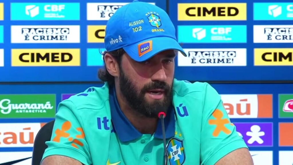 Alisson, goleiro da Seleção Brasileira e do Liverpool (Foto: Reprodução)