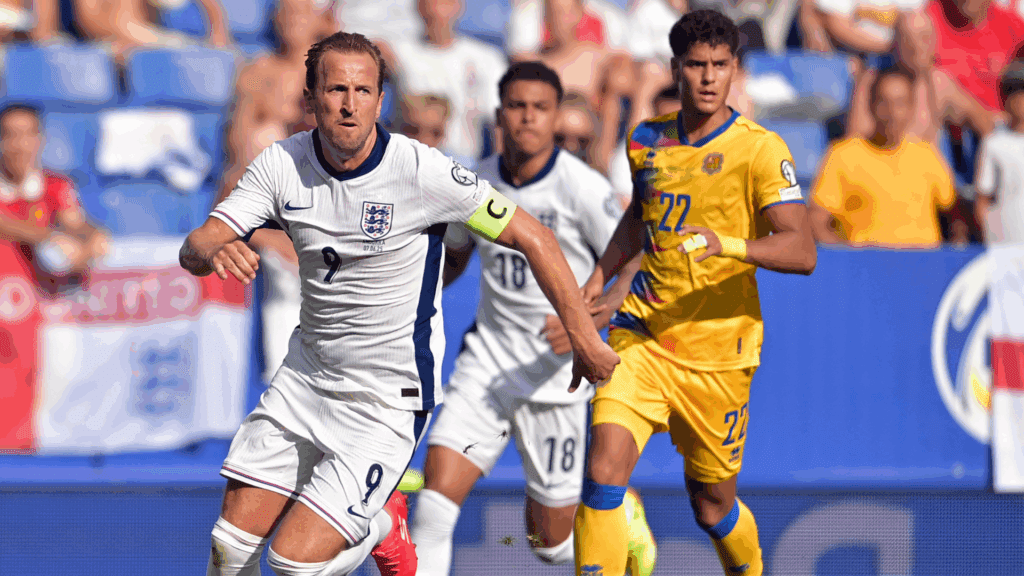Harry Kane foi decisivo para a terceira vitória da Inglaterra nas eliminatórias