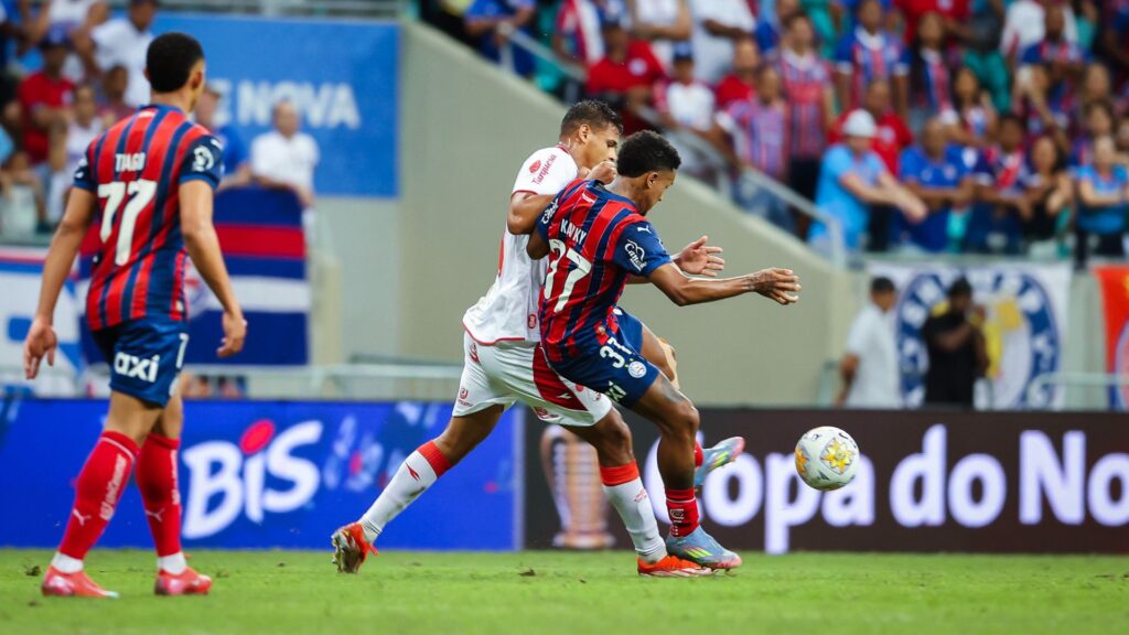 Bahia venceu o Náutico pela Copa do Nordeste (Foto: Letícia Martins/ECB)