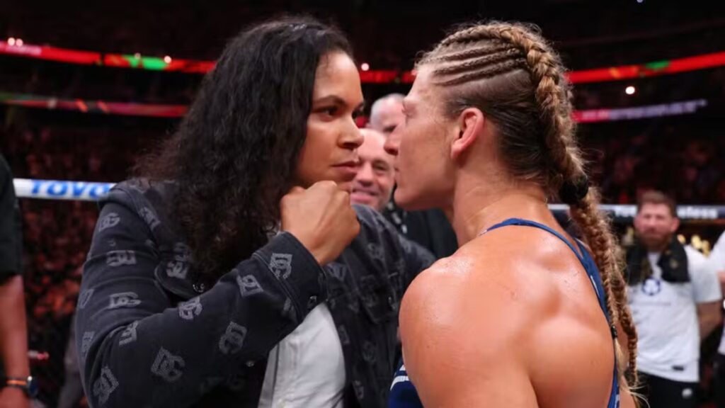 Amanda Nunes aceitou desafio da dona do cinturão do UFC